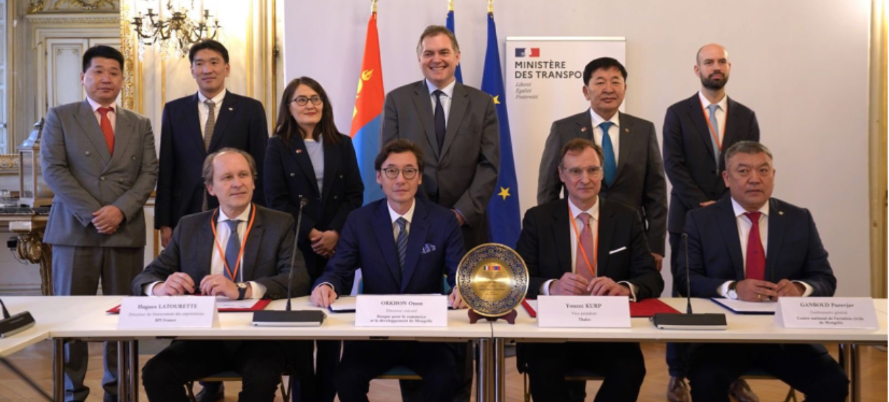 Зам, тээврийн сайд Б.Дэлгэрсайхан Франц улстай 23 сая еврогийн гэрээ байгууллаа